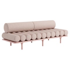 Tacchini Five to Nine Daybed - Bench - Sofa by Studiopepe Zurah Fabric - Pink