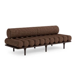 Tacchini „Five to Nine“ Tagesbett – Bank – Sofa von Studiopepe, Telaia-Stoff – Braun