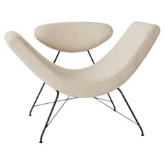 „Reversível“ – Verwandelbarer Lounge-Sessel — Martin Eisler für Tacchini – Weiß