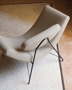 Poltrona lounge trasformabile "Reversível" — Martin Eisler per Tacchini - Marrone