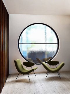 "Reversível" Transformable Lounge Armchair — Martin Eisler for Tacchini - Green
