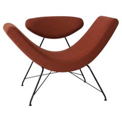 "Reversível" Transformable Lounge Armchair — Martin Eisler for Tacchini - Brick
