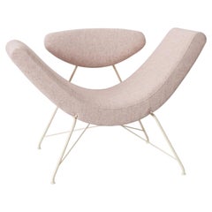 "Reversível" Transformable Lounge Armchair — Martin Eisler for Tacchini - Pink