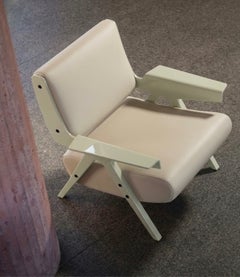 Lina Armchair — Gianfranco Frattini for Tacchini - Luxury leather Armchair Green