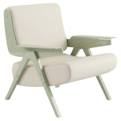 Lina Armchair — Gianfranco Frattini for Tacchini - Luxury leather Armchair Green