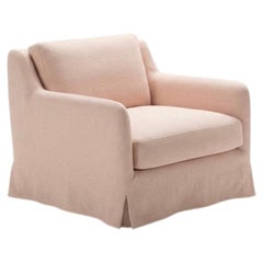 Sillón de lujo Tacchini Vesta con faldón, de Tacchini Design Studio - Rosa