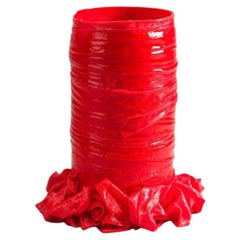 Edizioni del Pesce Meritalia Low Vase Fare Small – Kunstharz-Vase von Gaetano Pesce