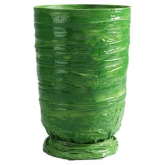 Edizioni del Pesce Meritalia Runde Vase „Fare“, groß – Kunstharz-Vase von Gaetano Pesce