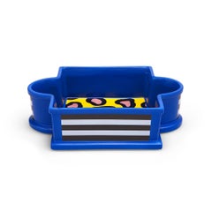 Nathalie Du Pasquier "Onion" Postmodern Ceramic Fruit Bowl for Memphis Milano
