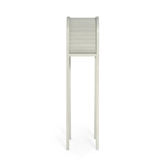 Memphis Milano „Imperial“ – Sekretär / Konsolentisch aus Silber von Shiro Kuramata