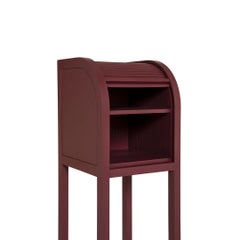 Memphis Milano "Imperial" Prune Secretaire / Console table by Shiro Kuramata
