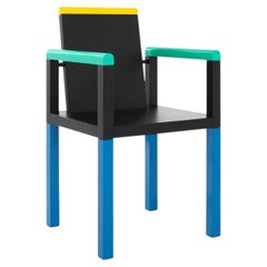Memphis Milano "Palace" Postmodern Luxury Chair by George J. Sowden