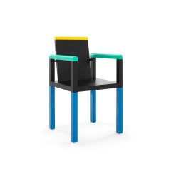 Memphis Milano "Palace" Postmodern Luxury Chair by George J. Sowden