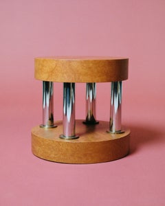 Memphis Milano "Hyatt" Wooden Coffee table / Side Table by Ettore Sottsass