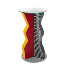 "Ivory" Entrance table - Tall Table for Memphis Milano by Ettore Sottsass