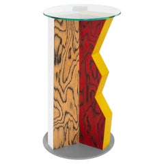 "Ivory" Entrance table - Tall Table for Memphis Milano by Ettore Sottsass