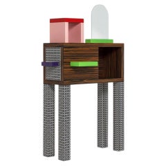 "Emerald" Storage unit / Cabinet for Memphis Milano by Nathalie Du Pasquier