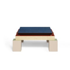 Ettore Sottsass "Holebid" Wooden Coffee Table for Memphis Milano