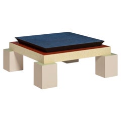 Ettore Sottsass "Holebid" Wooden Coffee Table for Memphis Milano