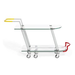 Javier Mariscal "Hilton" Service trolley / Serving cart for Memphis Milano