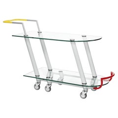 Javier Mariscal "Hilton" Service trolley / Serving cart for Memphis Milano