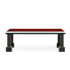 Tavolo da pranzo "Palm Spring" di Ettore Sottsass per Memphis Milano