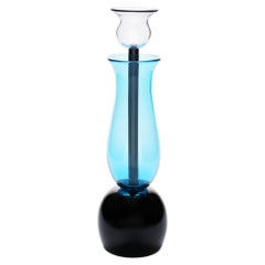Ettore Sottsass "Atamante" Murano Glass Vase for Memphis Milano
