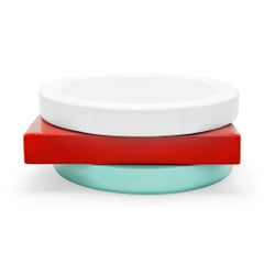 Marco Zanini "Broccoli" Italian Ceramic Fruit Bowl for Memphis Milano