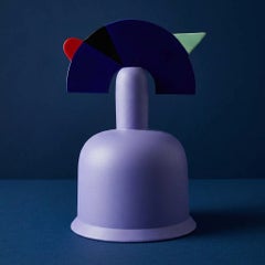 Marco Zanini "Baykal" Luxury Italian Ceramic Vase for Memphis Milano