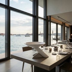 Matteo Thun «Kariba»: centro de mesa / Frutero de porcelana para Memphis Milano