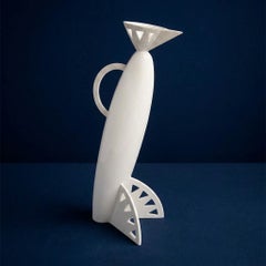 Matteo Thun "Danubio" Centrotavola / Vaso in porcellana per Memphis Milano