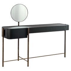 Cantori "Shanghai" Contemporary Desk / Vanity Table by Maurizio Manzoni - Ash