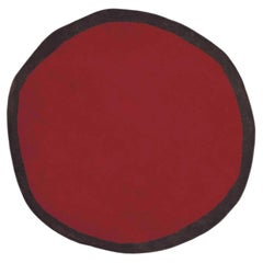 Nanimarquina Aros Round Hand-Tufted New Zealand Wool Rug Ø 100 cm / 39.4in - Red
