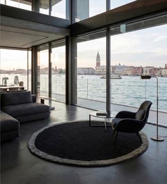 Nanimarquina Aros Round Hand-Tufted New Zealand Wool Rug Ø 100cm / 39.4in Green