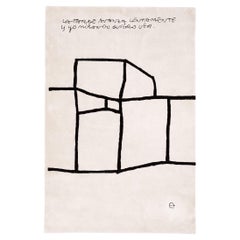 Nanimarquina Chillida Preguntas 1994 Hand-Tufted Wool Rug by Eduardo Chillida