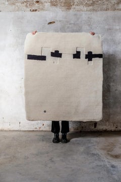 Nanimarquina Chillida Gravitación 1991 NewZealand Wool Tapestry Eduardo Chillida