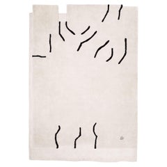 Nanimarquina Chillida Gravitación Tinta 1996 Wool Rug by Eduardo Chillida