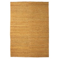 Tapis « Earth » de Nanimarquina, en jute naturel ocre, noué à la main, 170 x 240 cm (66,9 x 94,5 pouces)