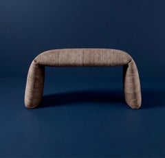 Banco Kilim «Folded M Colors» de Manel Molina y Nanimarquina, marrón, 97 cm (38,2 pulgadas)