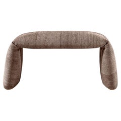 Banco Kilim «Folded M Colors» de Manel Molina y Nanimarquina, marrón, 97 cm (38,2 pulgadas)