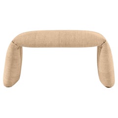 Banco Kilim «Folded M Colors» de Manel Molina y Nanimarquina, color beige, 97 cm (38,2 pulgadas)