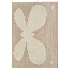 Nanimarquina Lucia Eames Butterfly Wool Hand-Knotted & Kilim Rug 170 cm 66.9in