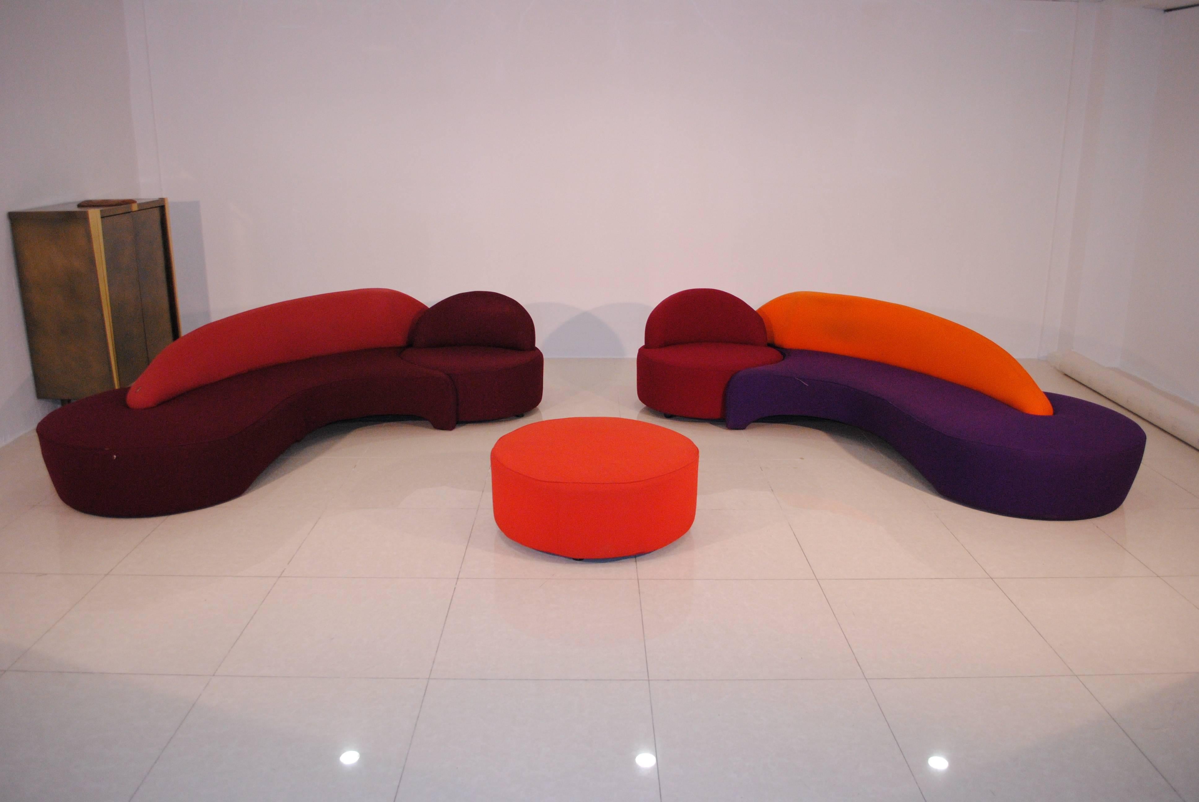 Modern Spectacular 'Comet' Lounge Set by Vladimir Kagan