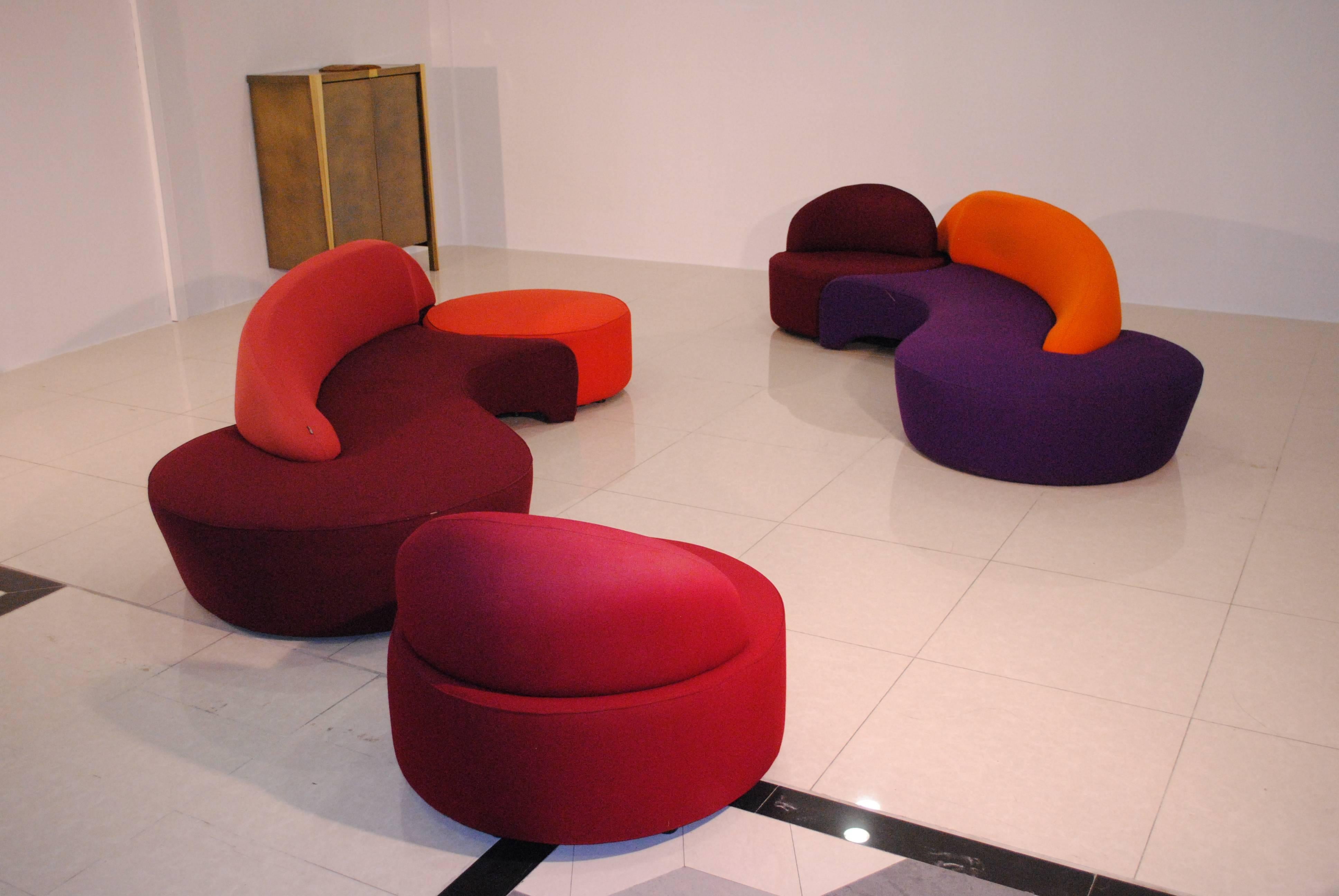 French Spectacular 'Comet' Lounge Set by Vladimir Kagan