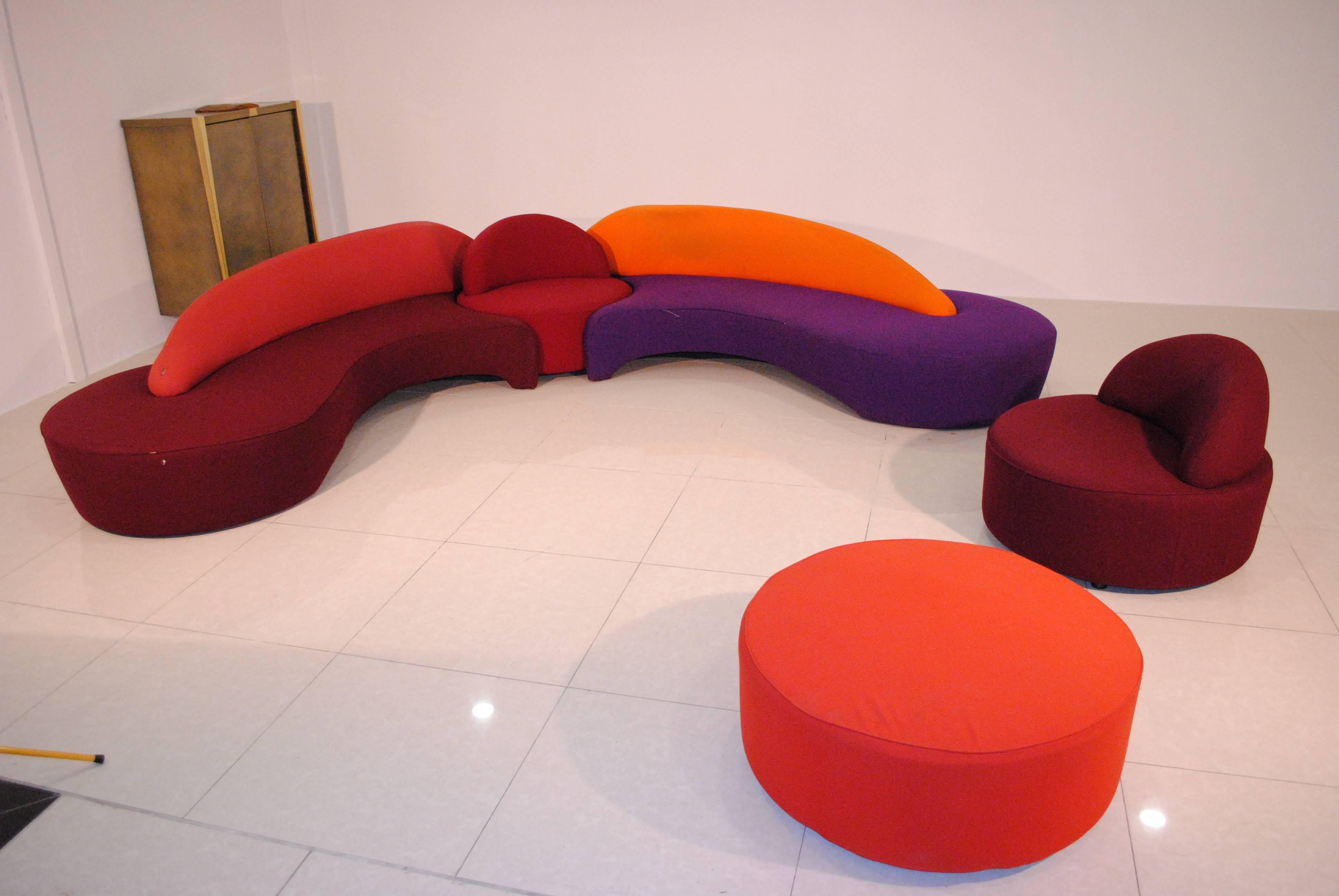 Contemporary Spectacular 'Comet' Lounge Set by Vladimir Kagan