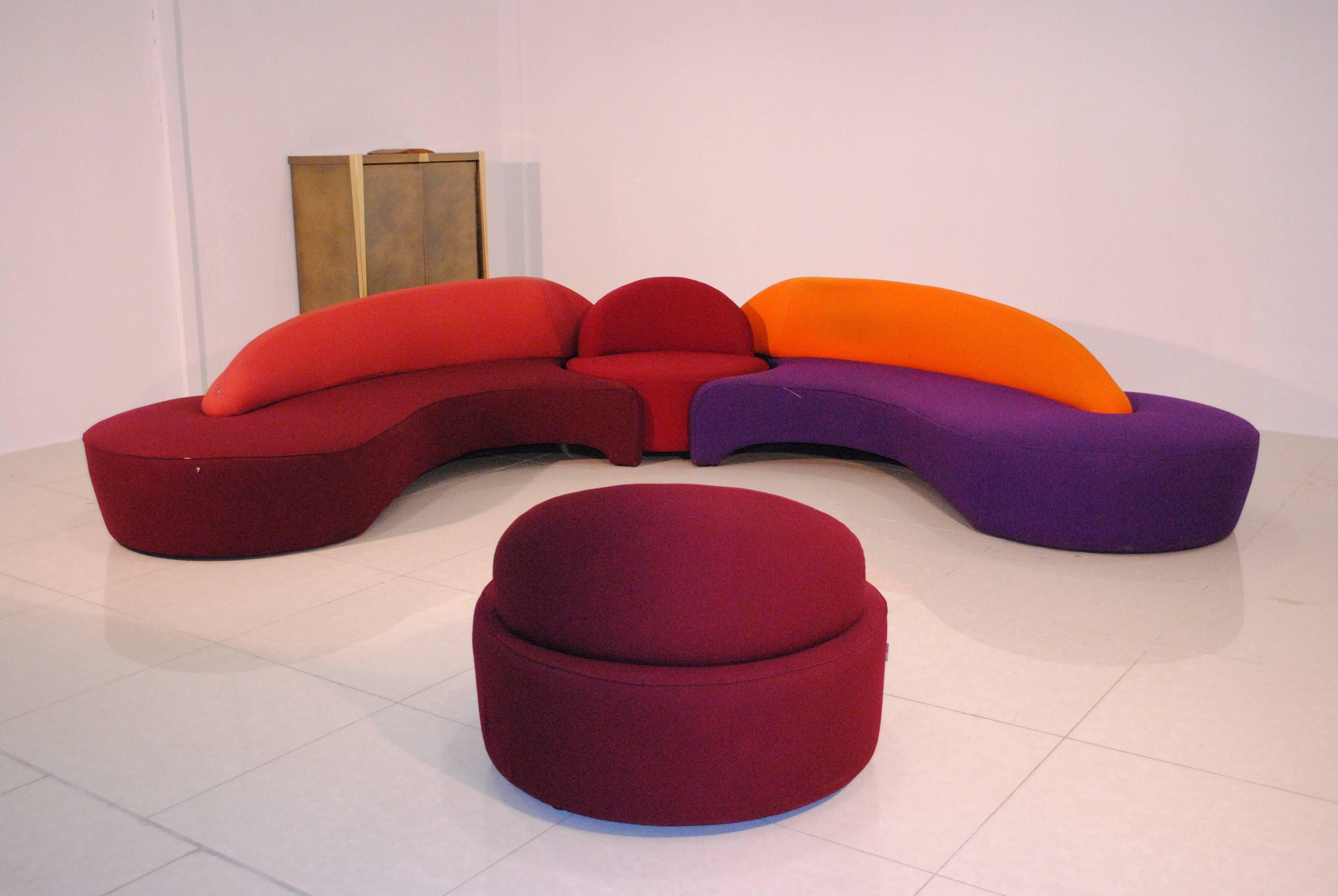 Spectacular 'Comet' Lounge Set by Vladimir Kagan 1