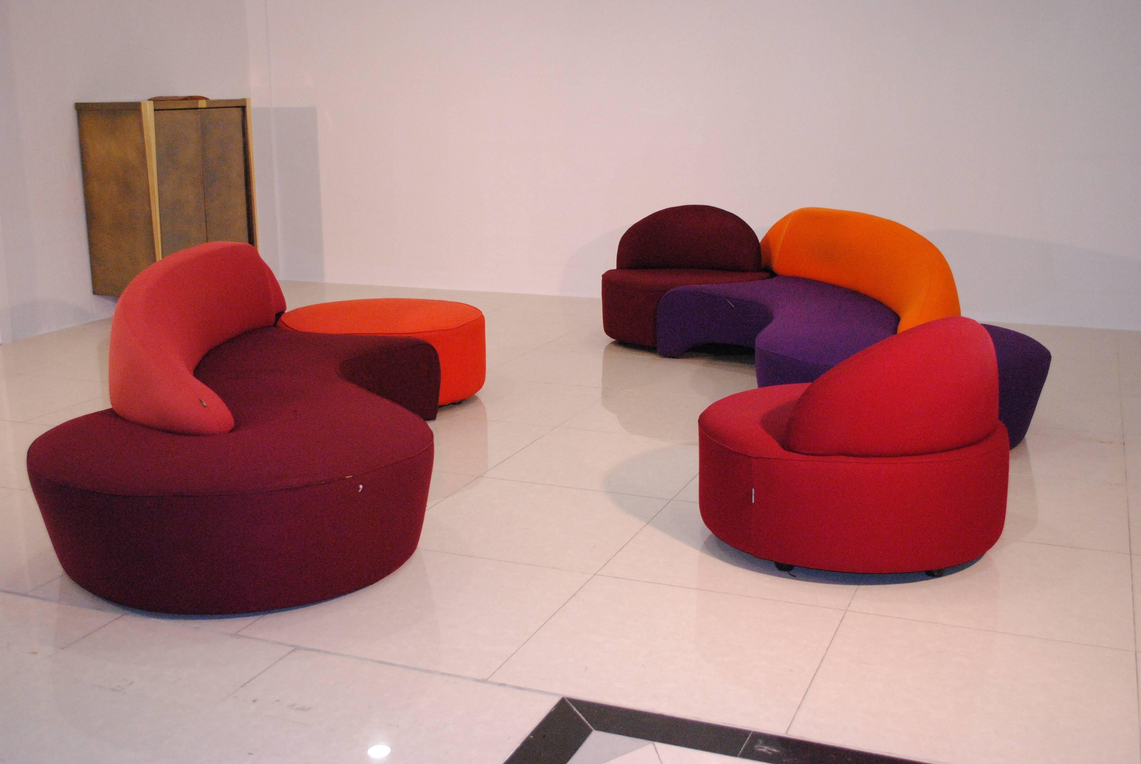 Spectacular 'Comet' Lounge Set by Vladimir Kagan 3