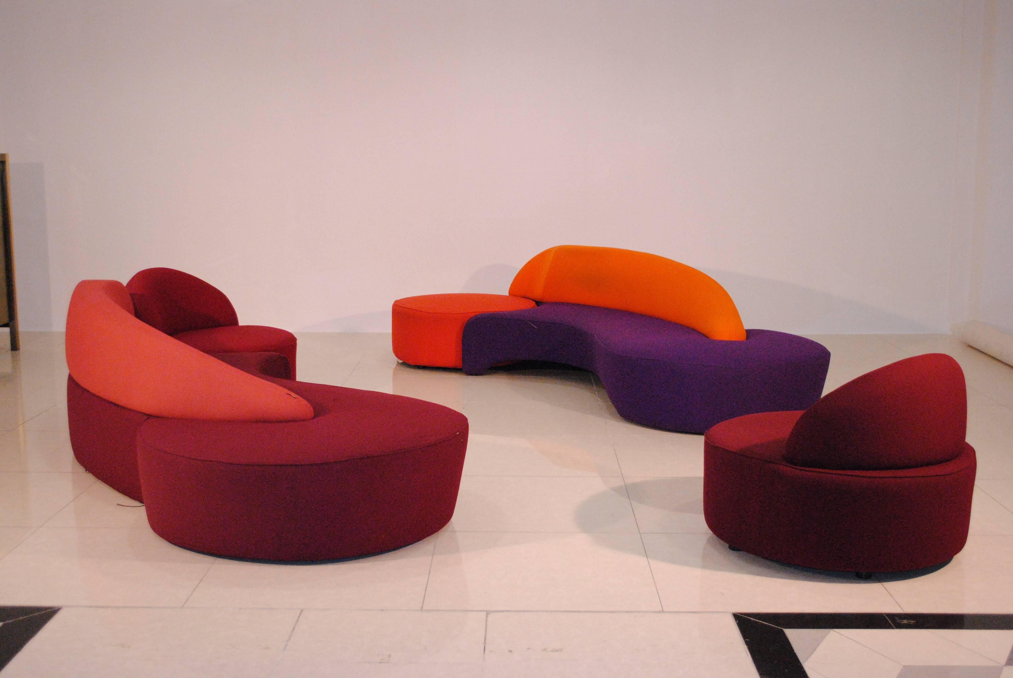Spectacular 'Comet' Lounge Set by Vladimir Kagan 4