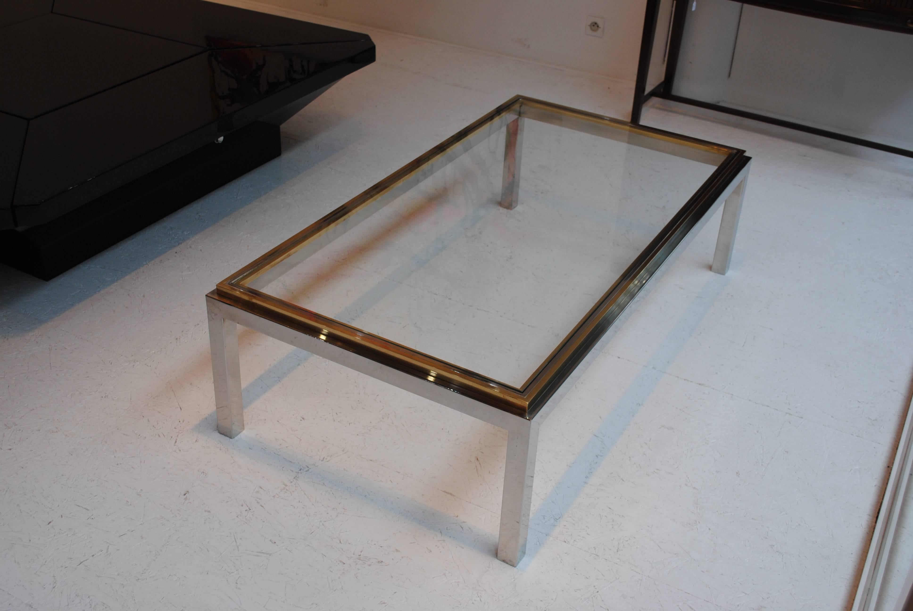 Mid-Century Modern 'Flaminia' Coffee Table by Willy Rizzo For Sale