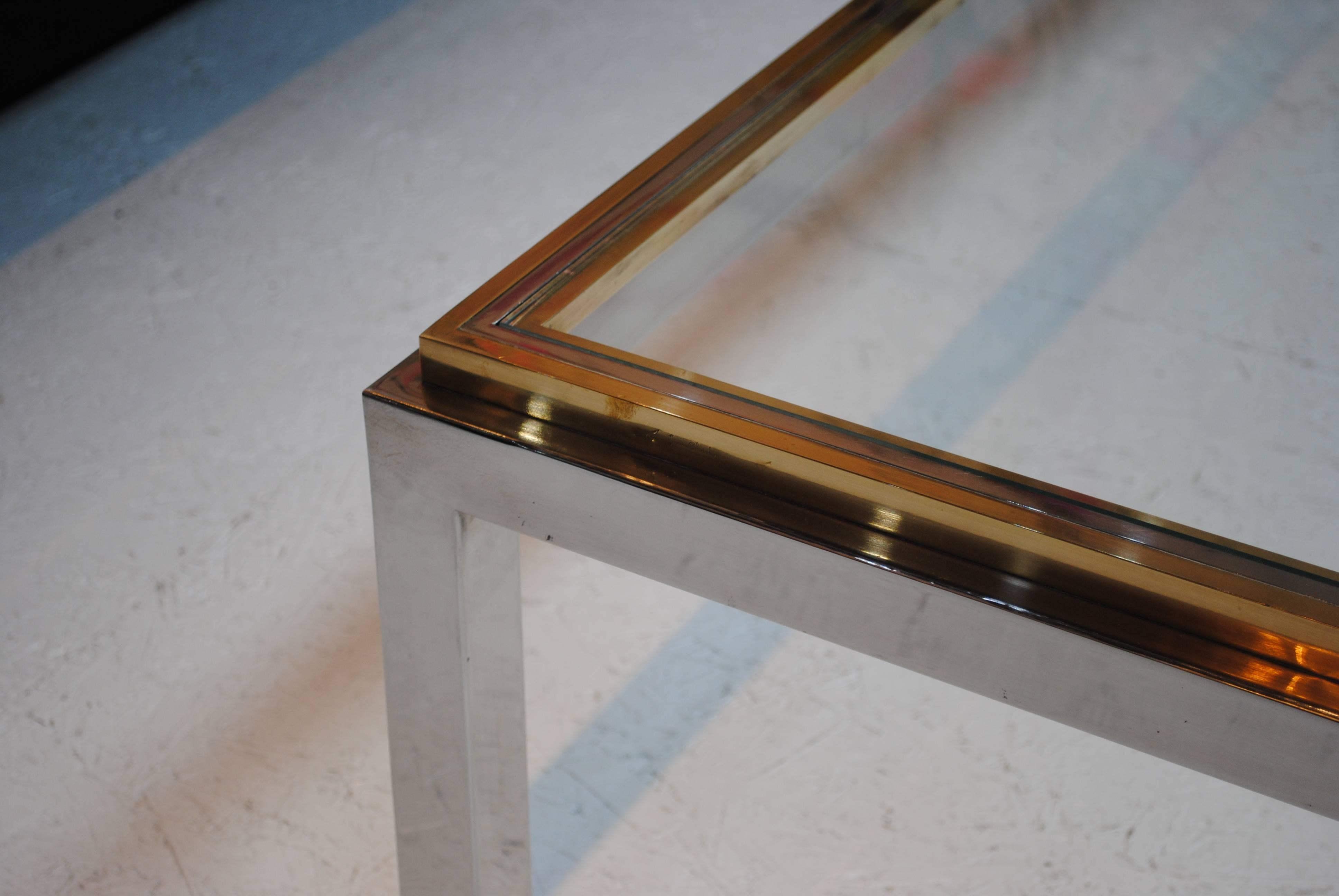 'Flaminia' Coffee Table by Willy Rizzo In Excellent Condition For Sale In Saint-Ouen, FR
